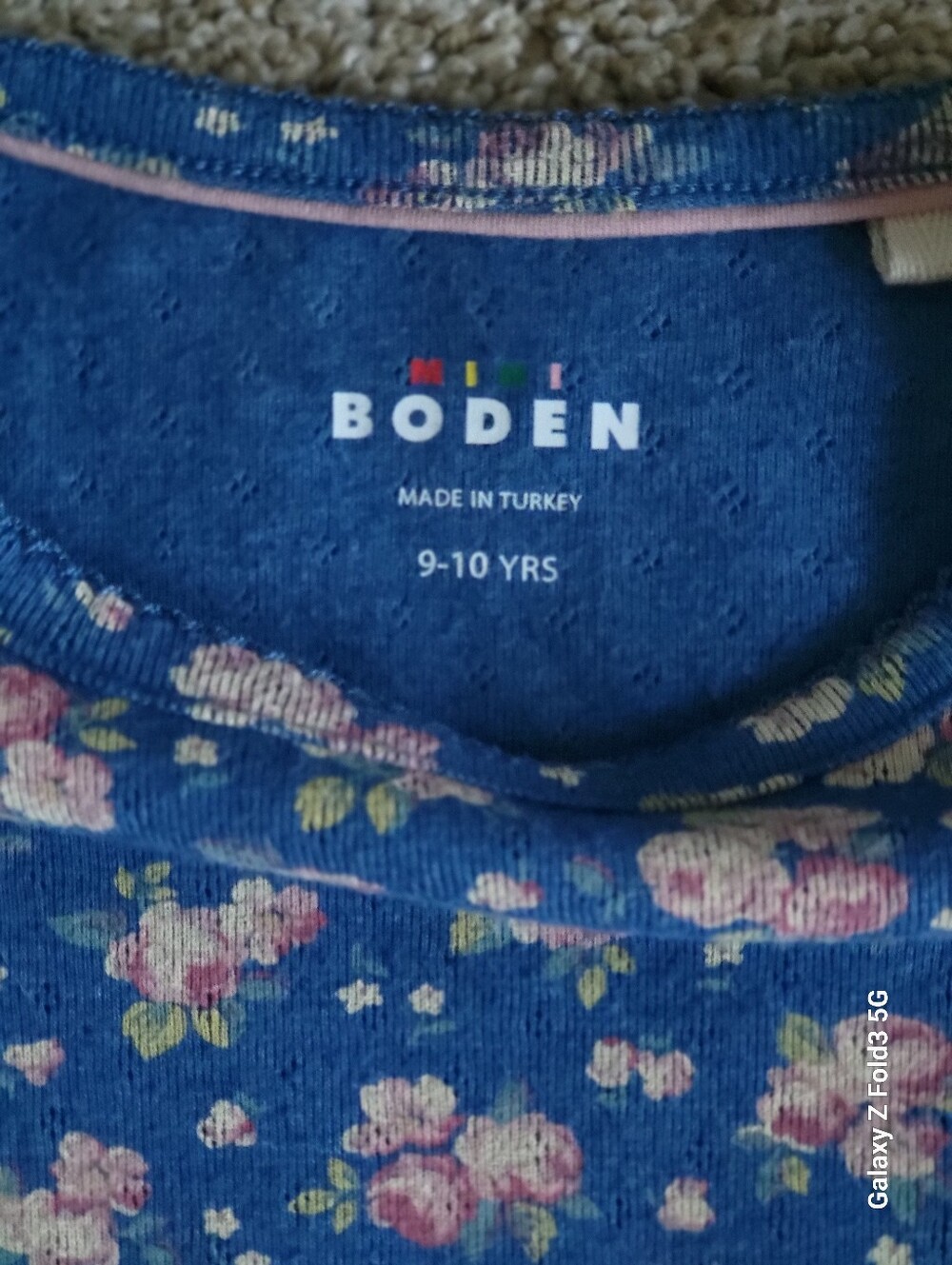 ♥️EUC♥️ BODEN GIRLS PONTIELLE TOP - Picture 3 of 6